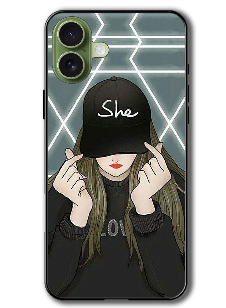 Theodor Case Compatible with Apple iPhone 17 6.3 Inch Protection Shockproof Bumper Cover She On Cap - Image 1