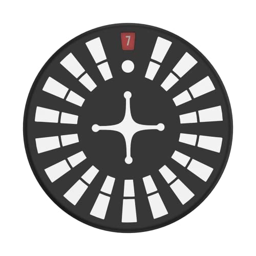 POPSOCKETS مقبض هاتف بوب سوكتس مع قاعدة قابلة للتوسيع، بوب سوكتس دوار، بوب سوكتس دوار - روليت دوار - Image 2