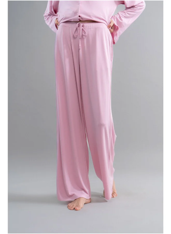 نسيسير Deep Pink Modal Flared Pajamas