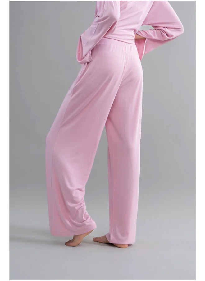 نسيسير Deep Pink Modal Flared Pajamas