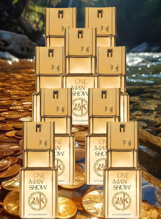 جاك بوغارت 9 قطع عطر وان مان شو 24k اديشين 100مل - Image 1