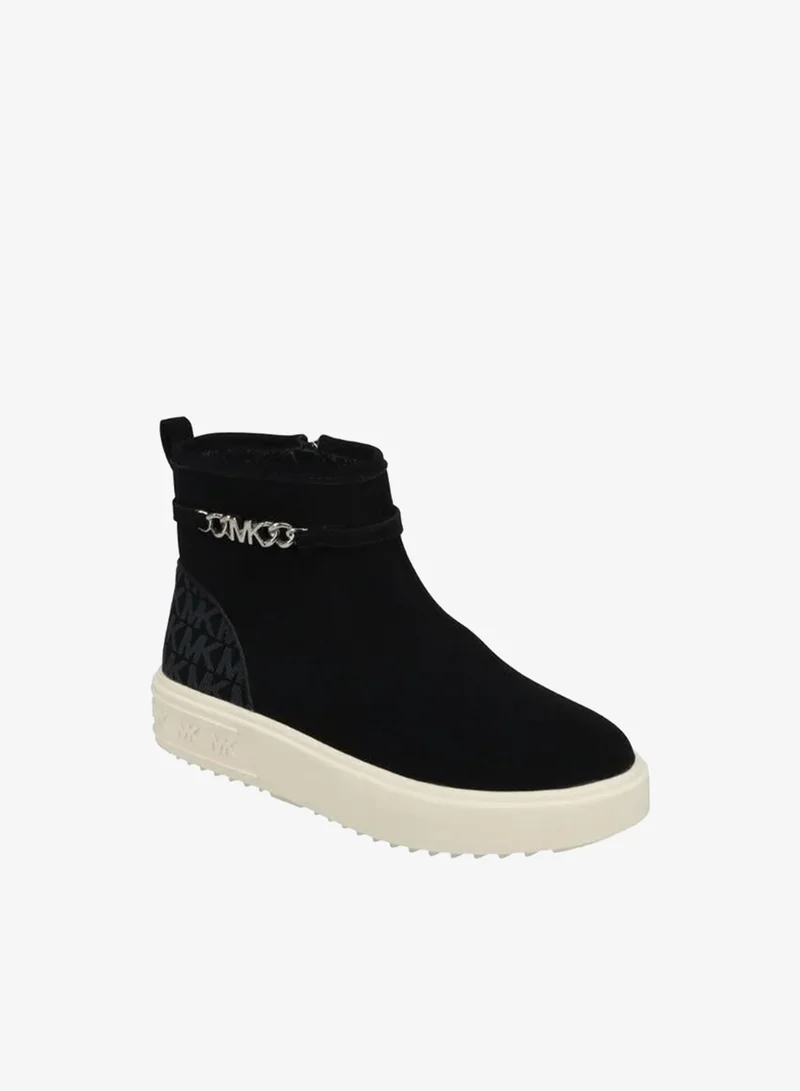 مايكل كورس EMMET CHAIN Monogram Ankle Boots