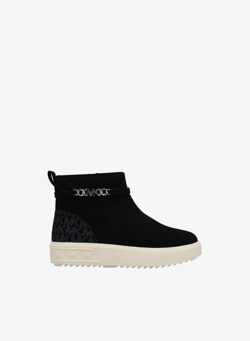 مايكل كورس EMMET CHAIN Monogram Ankle Boots