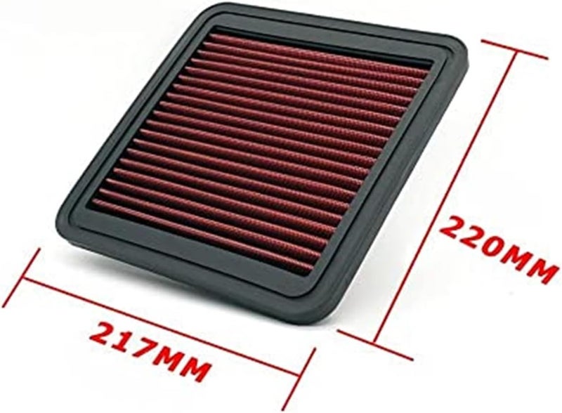 Wivplex High Flow Cold Air Filter Replacement for Subaru Forester, Impreza, Liberty, Tribeca, WRX STI, XV - Image 4