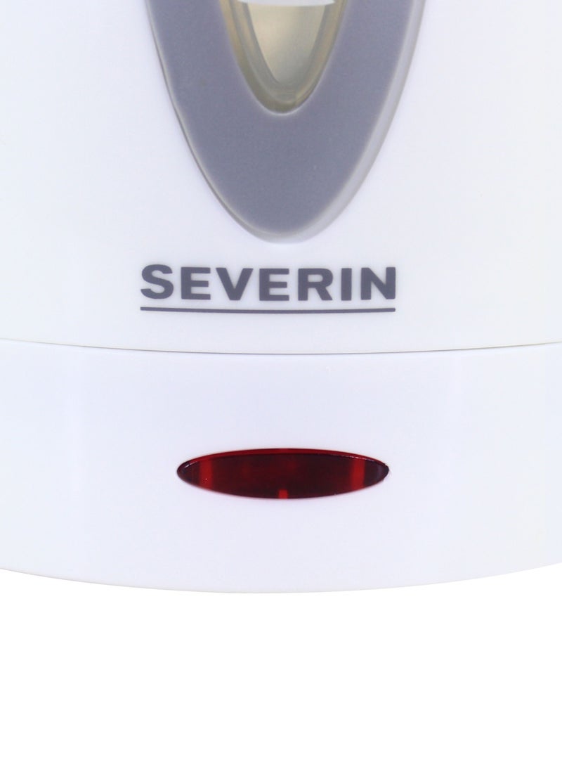 Severin Electric kettle 1 liter 1000w white/grey - Image 2