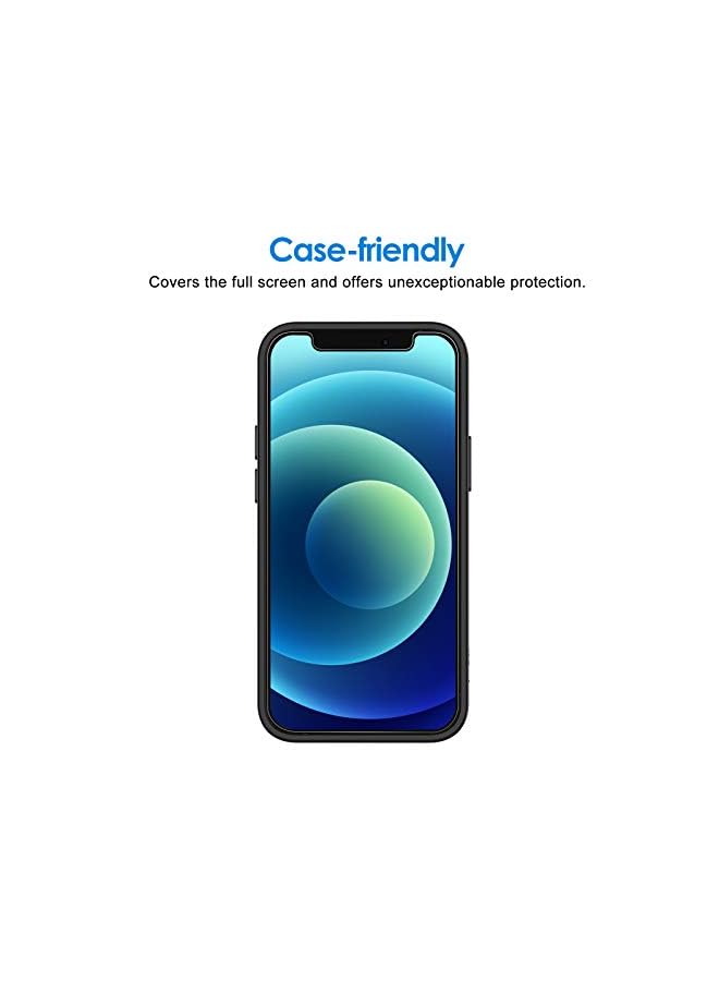 Jetech Screen Protector For Iphone 12 Mini 5.4-Inch, Tempered Glass Film, 3-Pack - Image 4