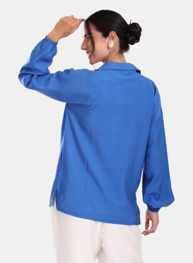 Carina Shirt with Elastic Cuffs - Image 4