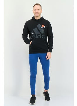 Adidas Men Sportswear Fit Long Sleeves Running Sweatshirt, Black  - Image 4