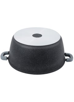 Homeway Premium 32cm Die Cast Aluminum Marble Casserole – Perfect for Large Meals,Long-Lasting & Scratch Resistant  - Image 5