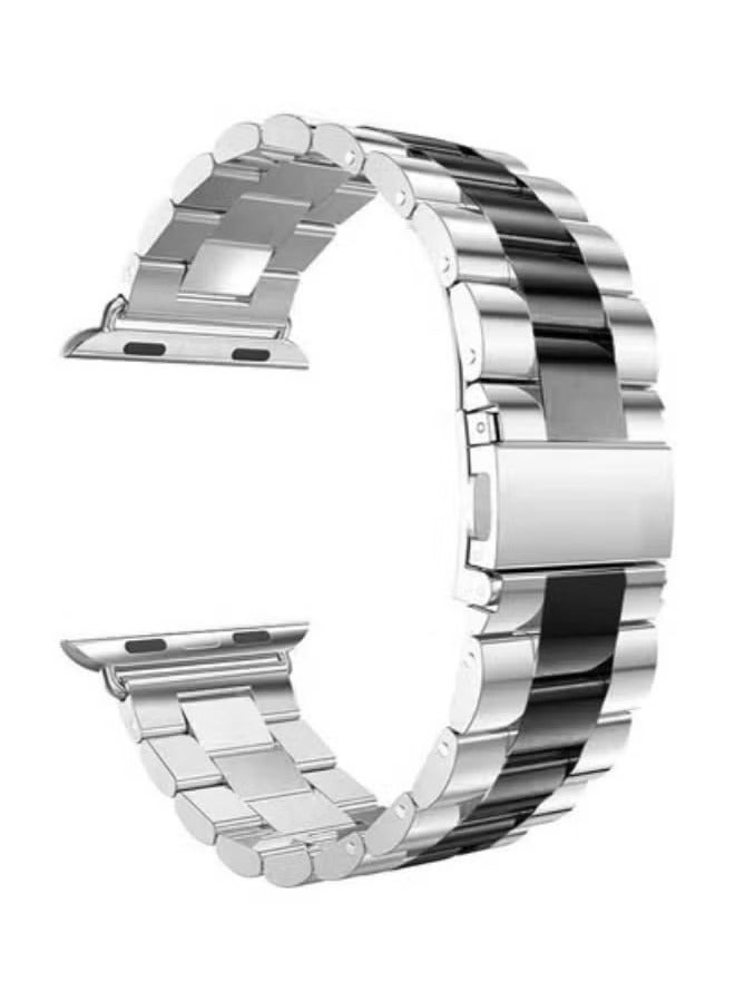 ACLIX Stainless Steel Strap Metal Bracelet for Apple Watch Series 6/5/4/3/2/SE - 38/40 mm - Image 3