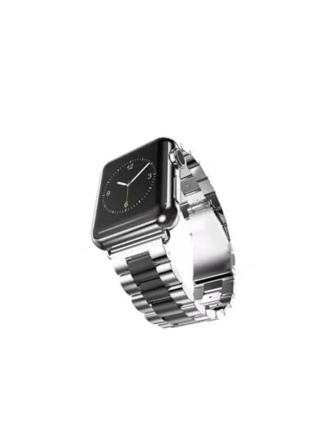 ACLIX Stainless Steel Strap Metal Bracelet for Apple Watch Series 6/5/4/3/2/SE - 38/40 mm - Image 4
