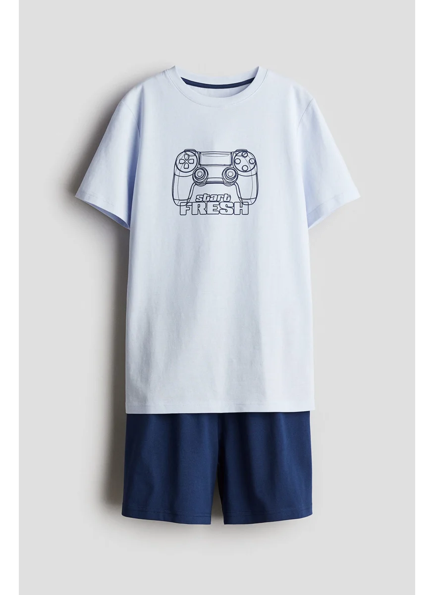 H&M Cotton Jersey Pyjamas