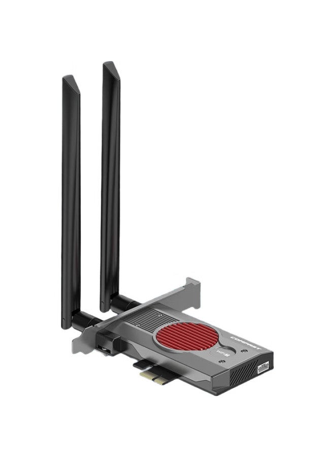 Comfast Wifi 7 Gaming Pcie Wireless Network Card Be200, Gigabit Dual-Band 5G Desktop Computer Built-In Wifi Receiver, High-Speed Bluetooth 5.4, Cf-Be200 Max - Image 2