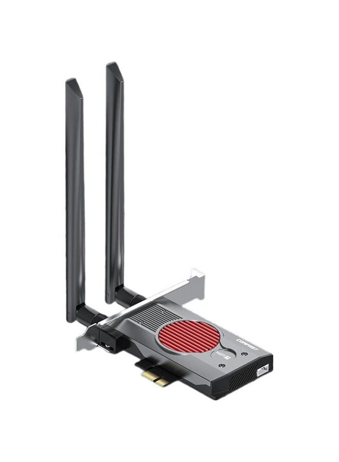 Comfast Wifi 7 Gaming Pcie Wireless Network Card Be200, Gigabit Dual-Band 5G Desktop Computer Built-In Wifi Receiver, High-Speed Bluetooth 5.4, Cf-Be200 Max - Image 1