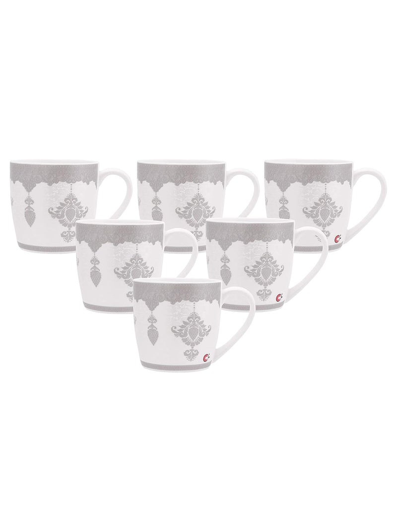 Clay Craft Alton Coffee Mugs Set 6pieces 230ml Hilton H374 - Image 1
