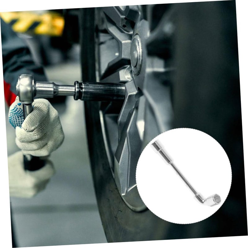 Garneck L-shaped 21mm Socket Wrench Double-ended Automotive Tire Changer Tool Car Repair Tire Installer Tool for Mechanical Maintenance - Image 4