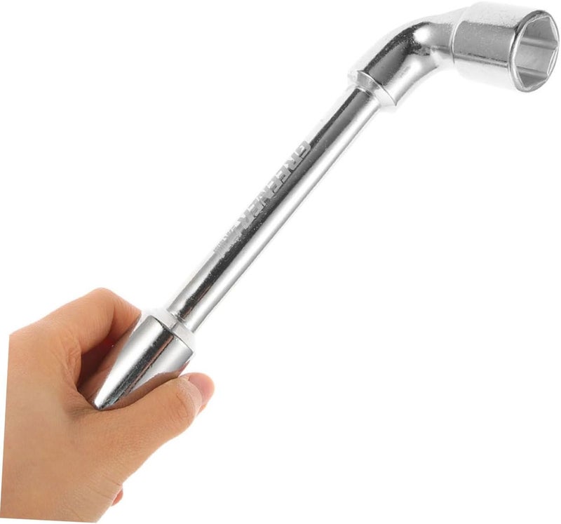 Garneck L-shaped 21mm Socket Wrench Double-ended Automotive Tire Changer Tool Car Repair Tire Installer Tool for Mechanical Maintenance - Image 5