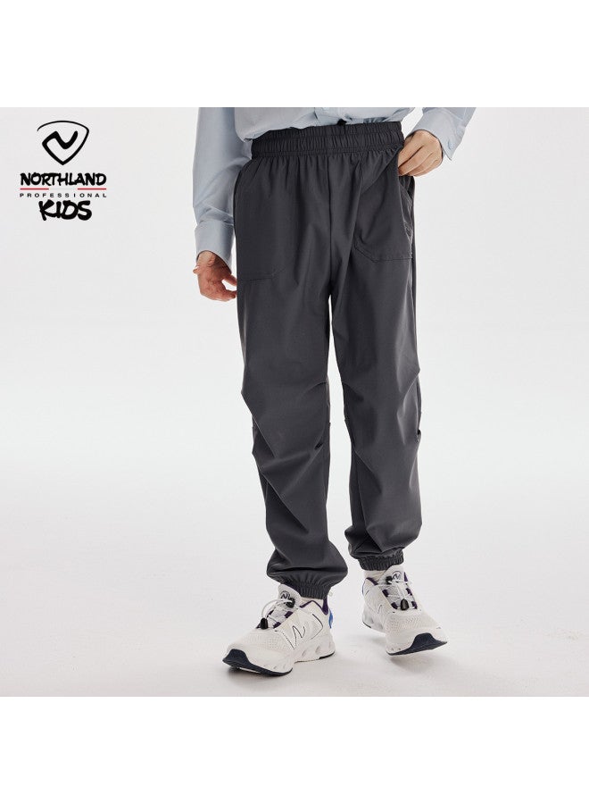 NorthLand Kids' Cooling Long Pants - Boys & Girls Summer Lightweight Casual Tapered Joggers For Big Kids - Image 3