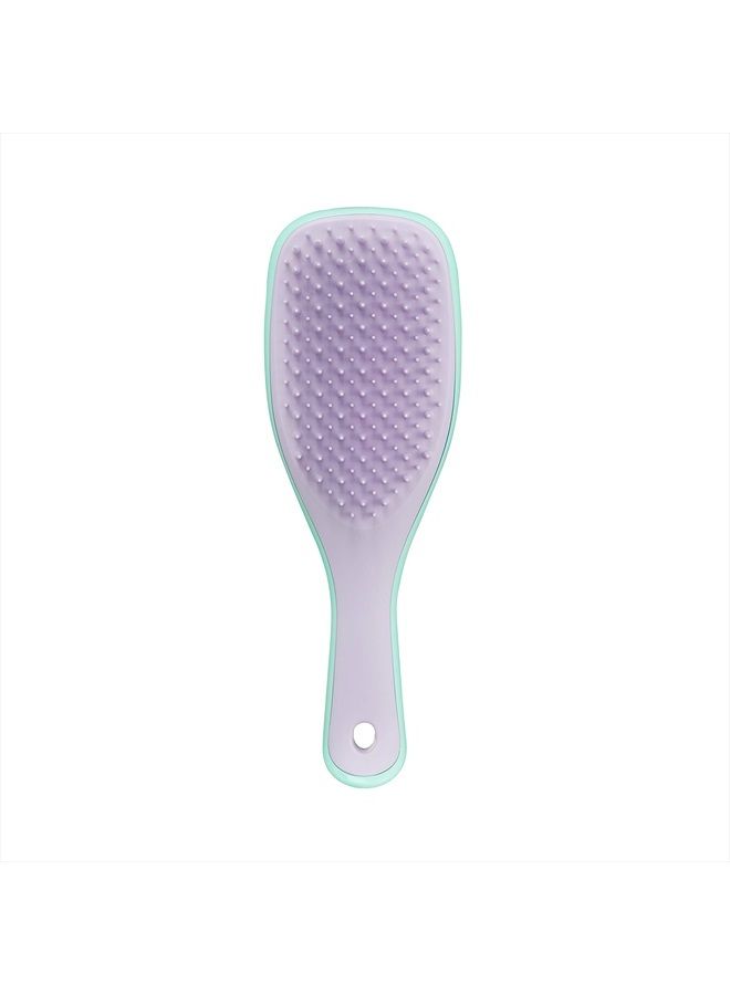 Tangle Teezer The Mini Ultimate Detangling Brush, Dry and Wet Hair Brush Detangler for Traveling and Small Hands, Wisteria Leaf - Image 1