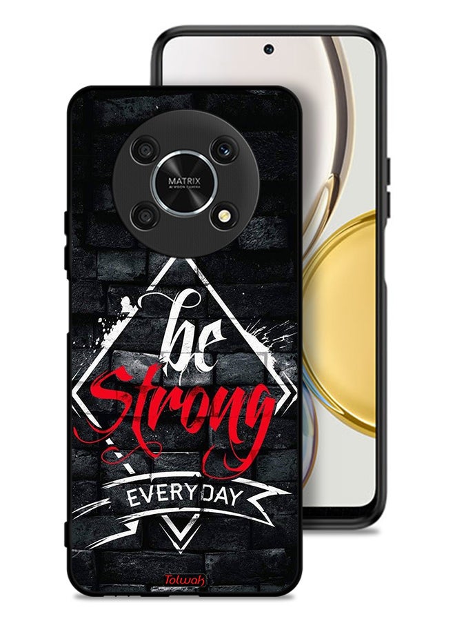 Tolwak Honor X9 5G Protective Case Cover Be Strong Every Day - Image 1