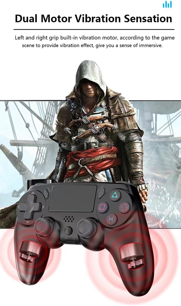 SCIENISH Wired Gamepad Controller for Sony PlayStation 4 - Image 4