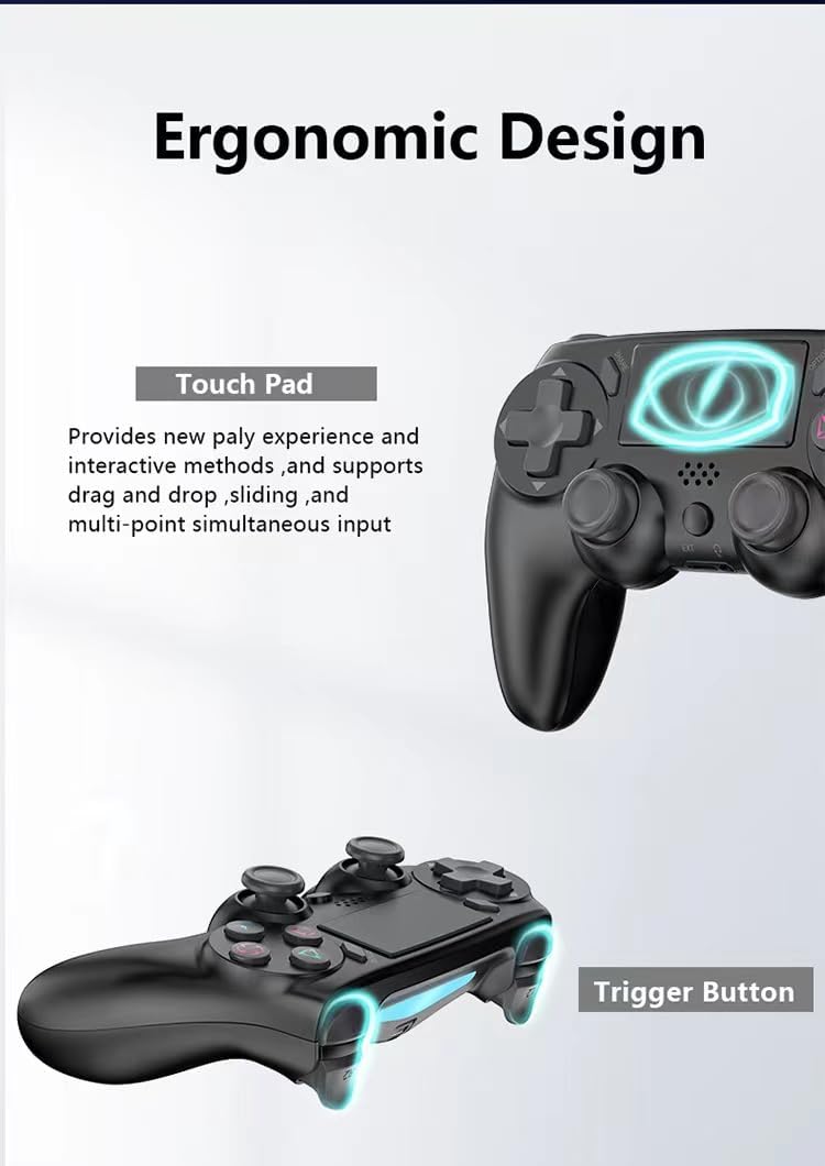 SCIENISH Wired Gamepad Controller for Sony PlayStation 4 - Image 3