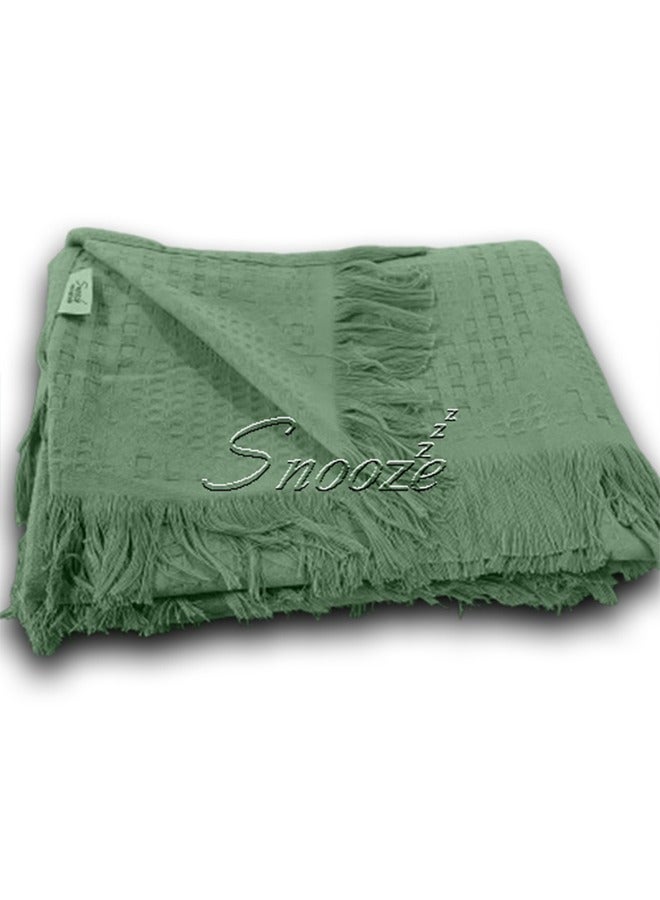 سنوز كوفرته صيفي -دارك منت - 220*240 سم - Image 1