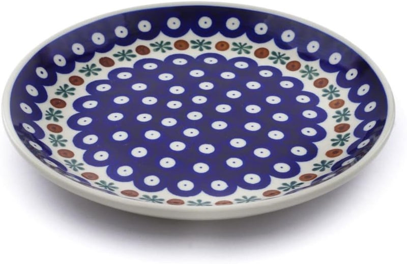 Polmedia Polish Pottery طبق حلوى بولندي أصلي بتصميم البعوض مصنوع يدويًا في بولسوافياك بولندا بواسطة سيراميكا أرتيستشنا شهادة الأصالة - Image 2