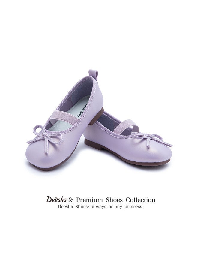 DEESHA Bow Ballet Style】girls' Leather Shoes 25 Summer Children's Mid-to-large Size Flats Versatile Fashion Shoes - Image 4