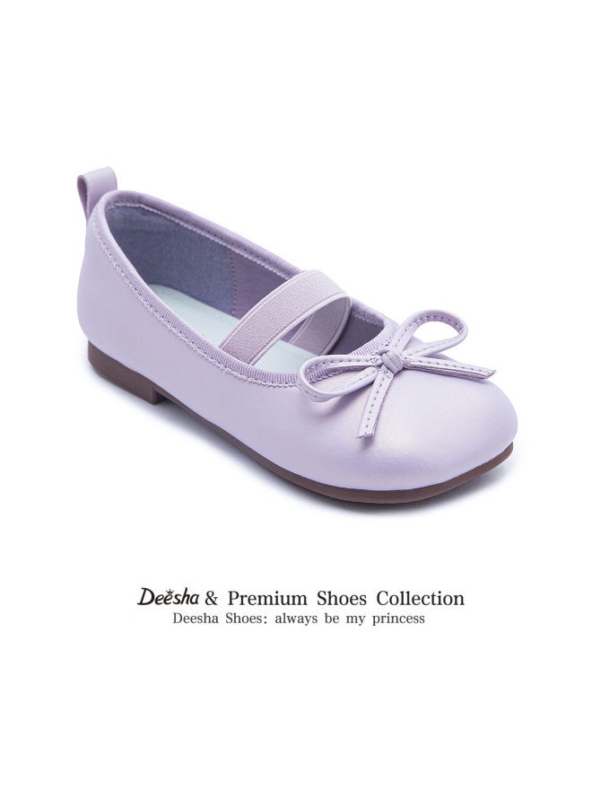 DEESHA Bow Ballet Style】girls' Leather Shoes 25 Summer Children's Mid-to-large Size Flats Versatile Fashion Shoes - Image 3