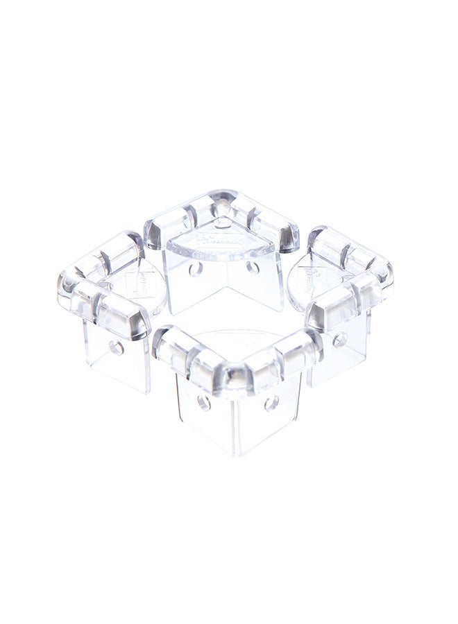 dreambaby Pack Of 4 Deluxe Corner Cushions, White - Image 1