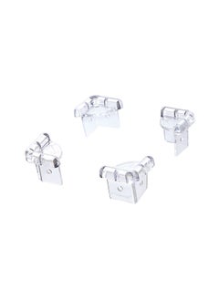 dreambaby Pack Of 4 Deluxe Corner Cushions, White  - Image 2