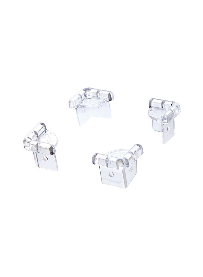 dreambaby Pack Of 4 Deluxe Corner Cushions, White - Image 2