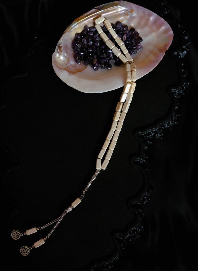 ALIENDL Islamic Jewelry Gift Set – Nano Projection Pendant with Mecca Image & 3 Elegant Prayer Beads – Muslim Tasbih Box for Women - Image 5