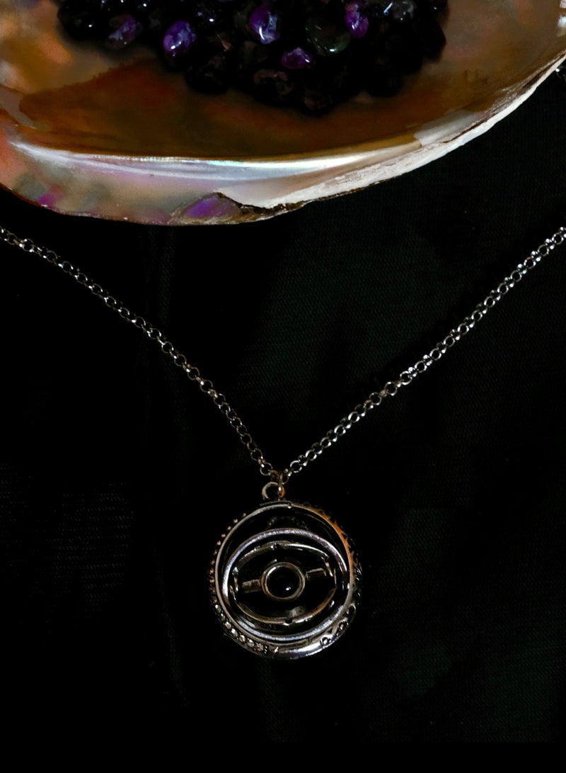 ALIENDL Islamic Jewelry Gift Set – Nano Projection Pendant with Mecca Image & 3 Elegant Prayer Beads – Muslim Tasbih Box for Women - Image 2