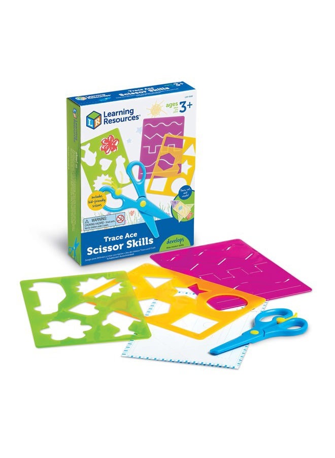 Learning Resources Trace Ace Scissor Skills Set, LER5568 - Image 1