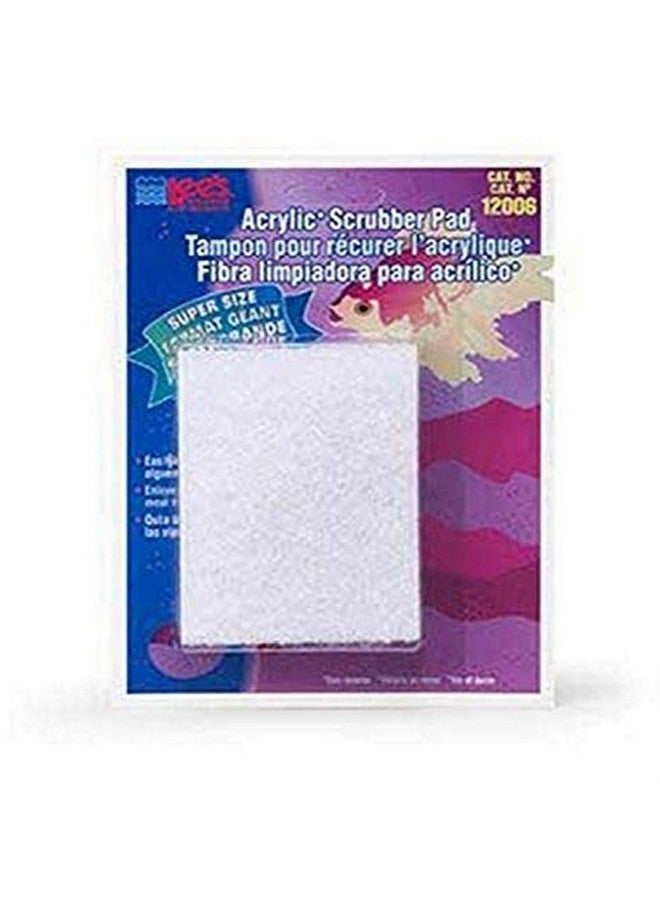 وسادة تنظيف الطحالب الأكريليكية الدقيقة ALE12006 من Lee's Pet Products لأحواض السمك