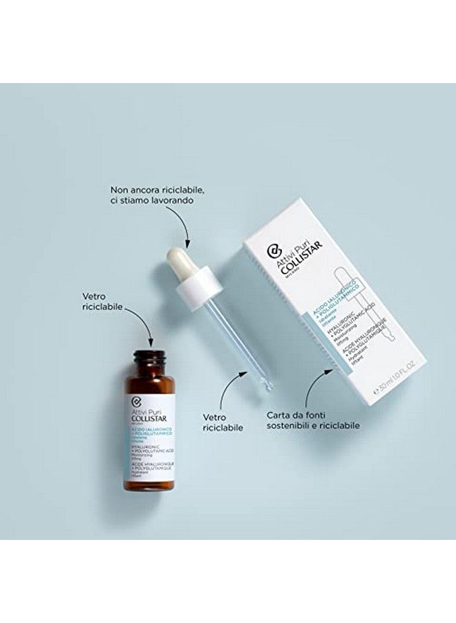 COLLISTAR Acido Ialuronico + Poliglutammico Trattamento In Gocce Idratante Liftante 30 Ml 1.0 Fl Oz Made In Italy [Italian Import] - Image 4