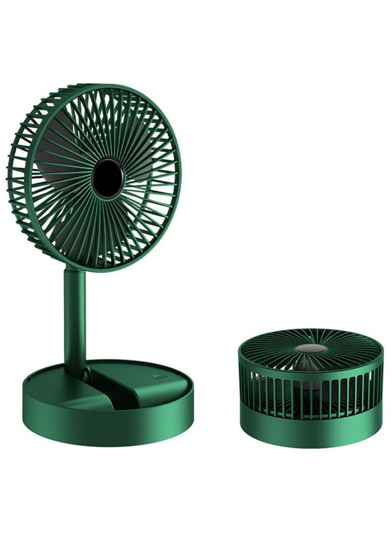 DubaiGallery USB Rechargeable Electric Telescopic Table Fan Multi-function Fan Stand and Stretch Height  - Image 2