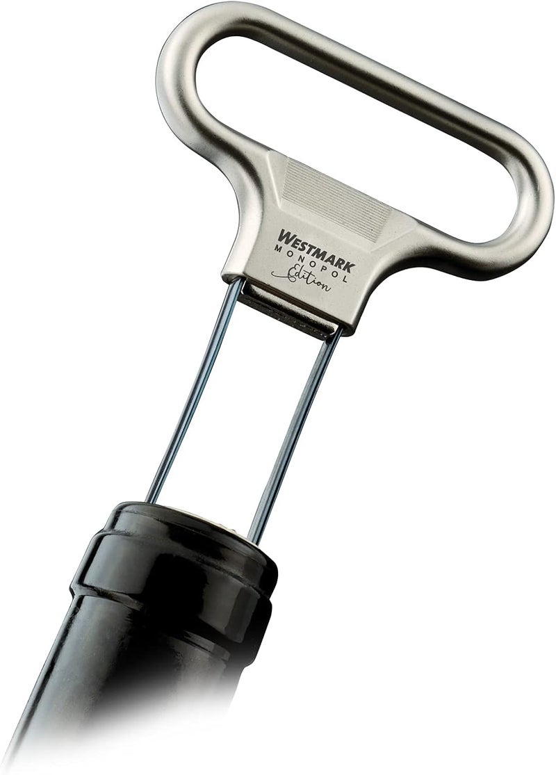Westmark MONOPOL Germany Steel Two-Prong Cork Puller with Cover - Chrome - Image 4