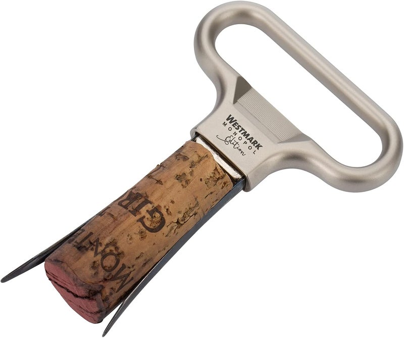 Westmark MONOPOL Germany Steel Two-Prong Cork Puller with Cover - Chrome - Image 5