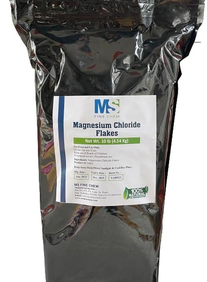 MS Finechem Magnesium Chloride Flakes - Bath Salt - 10LB - Image 1