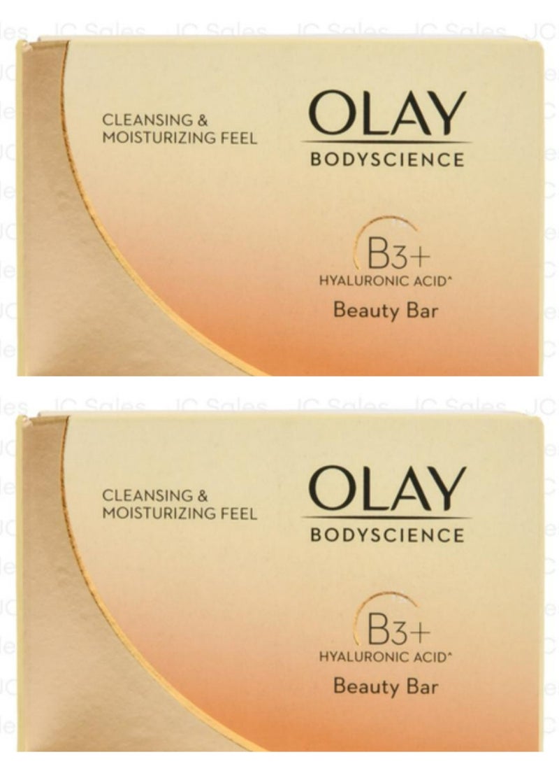 Olay Body Science Vitamin B3 Hyaluronic Acid And Niacinamide Soap 2 Count - Image 1