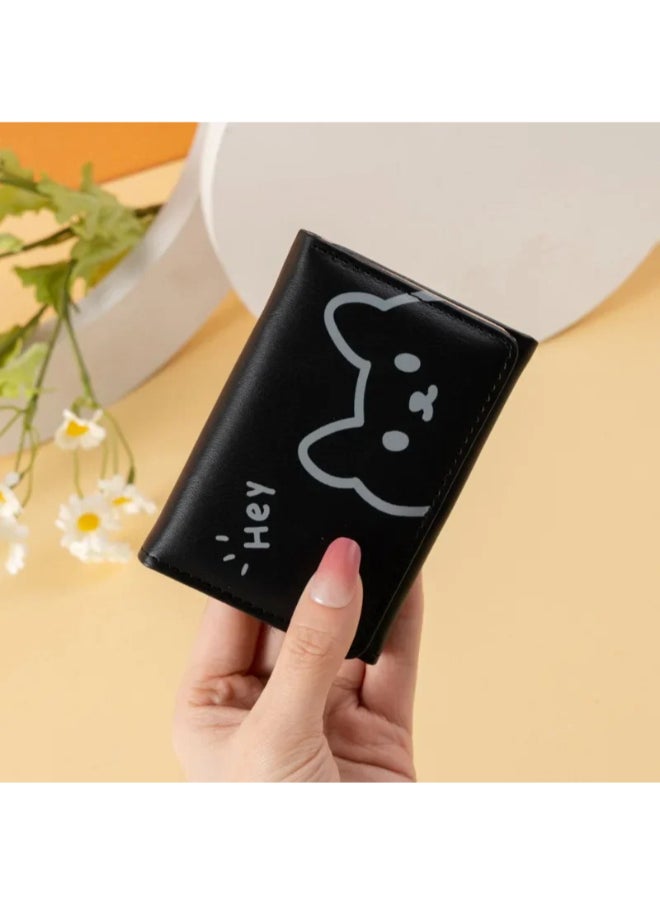 Generic Leather Flip Wallet & Card Holder with Multiple  Pockets - Hey  - Image 5