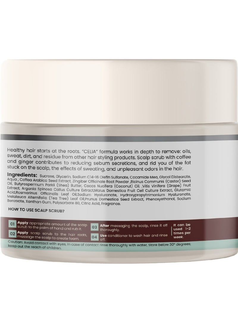 Celia SCALP SCRUB WITH COFFEE & GINGER - Image 2