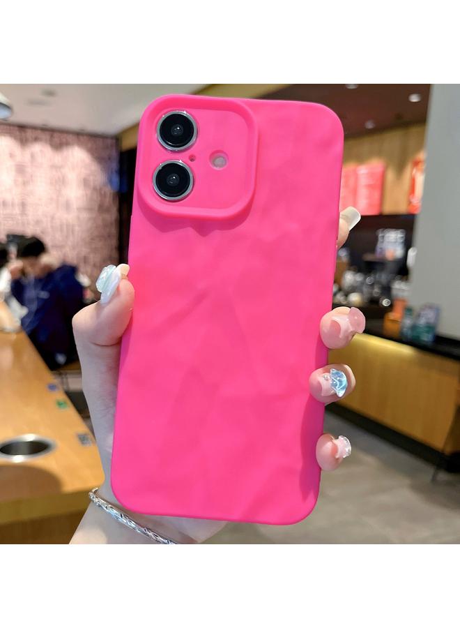 اس-توب جراب لهاتف iPhone 16 مصنوع من مادة TPU ذات ملمس غير لامع ومتجعد - Image 1