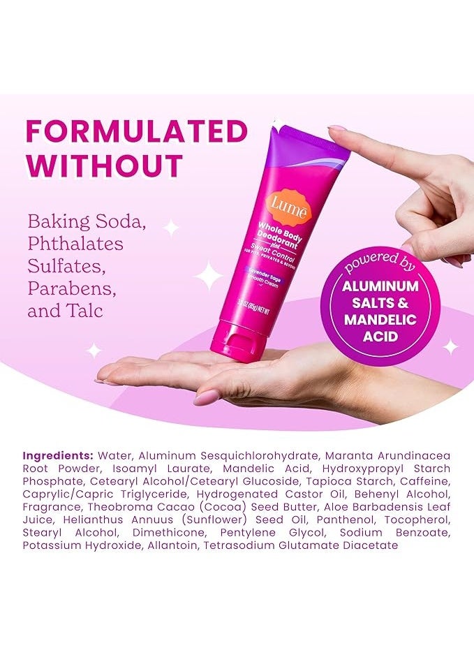 لومي مزيل عرق للجسم بالكامل مع تحكم في التعرق عبوة مزدوجة - Image 3