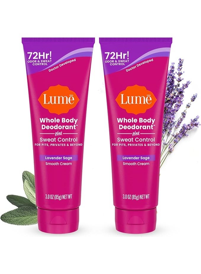 لومي مزيل عرق للجسم بالكامل مع تحكم في التعرق عبوة مزدوجة - Image 1