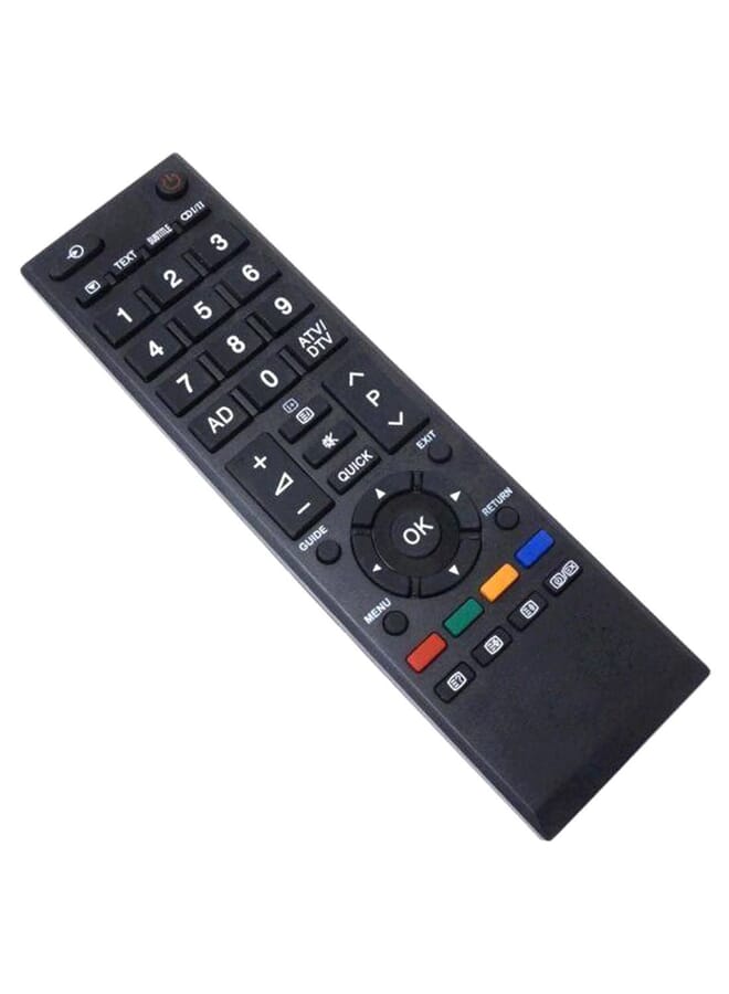 NIBEMINENT Remote Control For Toshiba Tv Screen Black - Image 1