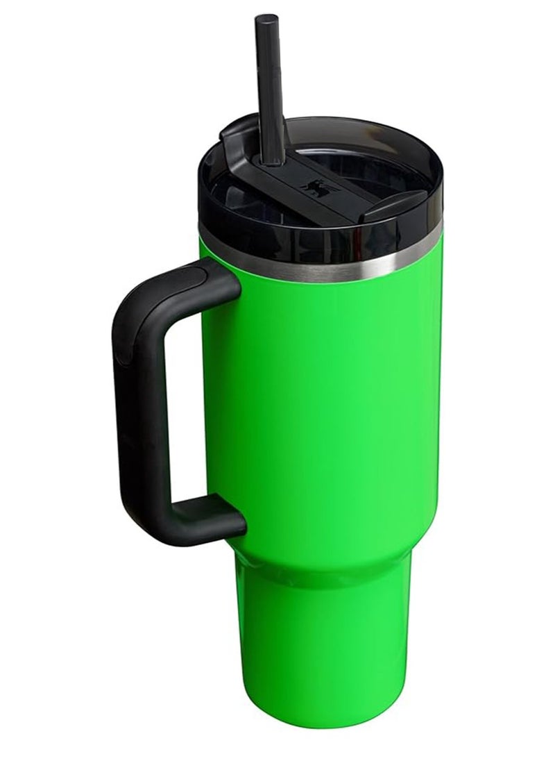 Stanley Quencher H2.0 FlowState Tumbler 40OZ NEON GREEN Stainless Steel Vacuum Insulated with 3-Position Lid and Straw Perfect for Water Iced Tea Coffee On-the-Go Hydration Ideal Gift Stanley Cup - pzsku/ZCB61B0CB4F68B0227204Z/45/_/1735894637/79c2cec6-4e2e-464b-a827-3b4f87dc0efa